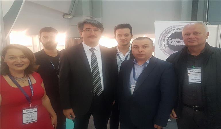 OSGBDER&İstanbul Sağlık Fuarı ve Dr. Orhan KOÇ OSGBDER ziyareti